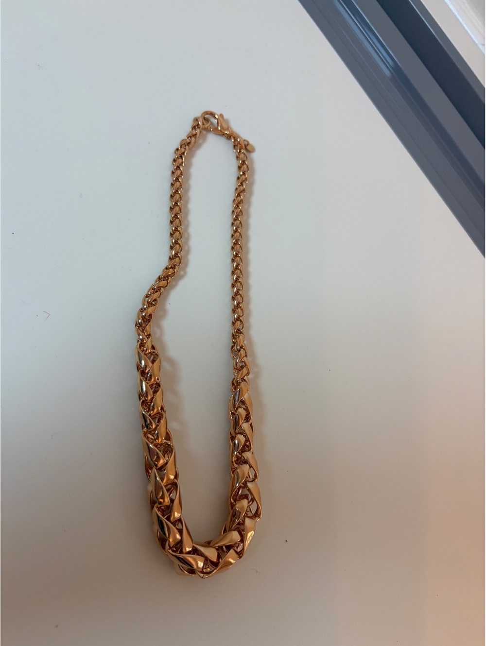 Bronze Milor Italy Chunky Chain Necklace